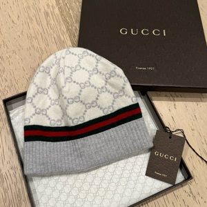 Gucci Arwin GG Knit Hat